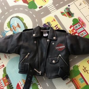 Harley Davidson jacket 24 months so cute!